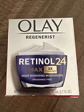 Olay Regenerist -  MAX Retinol X24 - Night Hydrating Moisturizer -Fragrance Free