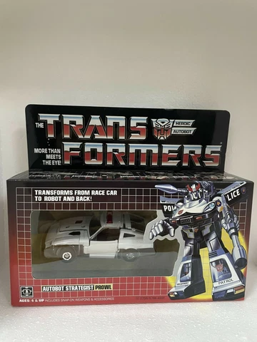 New Arrival Transformers G1 Prowl reissue brand new action figure Gift Cover