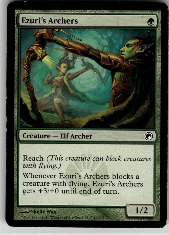 EZURI'S ARCHERS Scars of Mirrodin #120 SOM(MP)(MTG) - Image 1 of 1