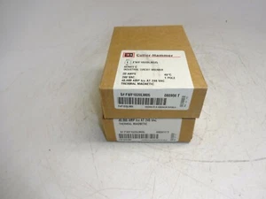 Lot of 2 Cutler Hammer FWF1020LM05, 20 Amp, 240 Volt, 1P Circuit Breaker New - Picture 1 of 7