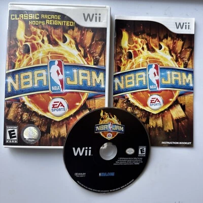 NBA Jam Nintendo Wii 2010 Complete Tested & Working CIB Complete FAST SHIP - Image 1 of 4