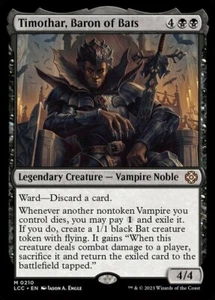 MTG | Timothar, Baron of Bats | 0210 | (NM) | Commander: The Lost Caverns of Ixa - Picture 1 of 1