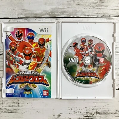 Super Sentai Battle Ranger Cross Wii Nintendo Wii RVL-P-SRJJ BANDAI NAMCO JAPAN - Image 1 of 4