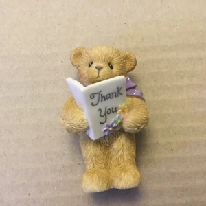 Cherished Teddies - Thank You - Boy With Card - Small Bear - 833304 - Picture 1 of 5