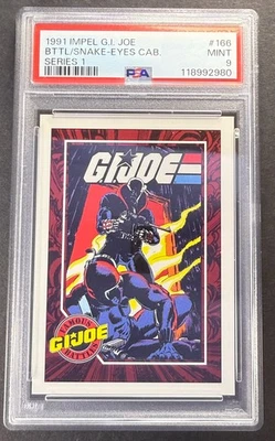 1991 Hasbro G.I. Joe Trading Card Series 1, Battle at Snake-Eyes Cabin #166 - Image 1 of 3