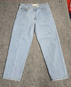 Levis 560 Jeans Mens 36x30 Blue Loose Tapered Mid Rise Medium Wash Denim a - Picture 1 of 11