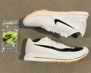 Nike Triple Jump Elite 2 Track Spikes White Mens Size 7.5 AO0808-101 - Picture 1 of 11