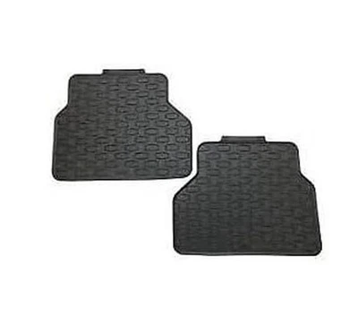 Juego de alfombrillas negras traseras originales OEM para BMW 525i 525xi 528i 528xi 530i 530xi Foto 1 de 2