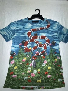 Gucci XL Snake Print Garden T Shirt - Picture 1 of 4