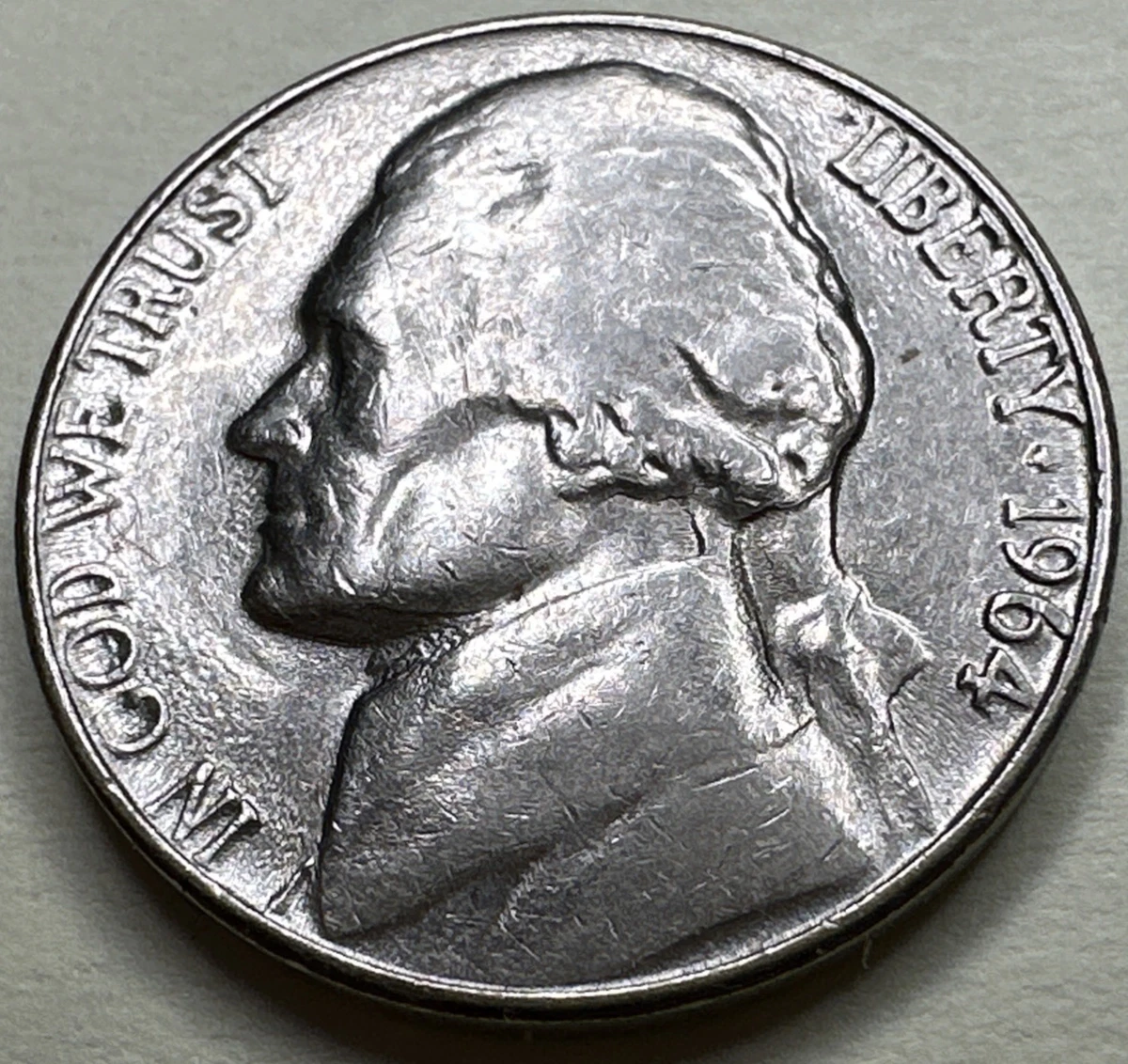 超高額　1964年D ジェファーソン5C ニッケル Denver 1964 US Jefferson Nickels (1938-Now) for sale | eBay