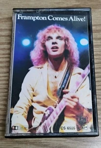 PETER FRAMPTON-FRAMPTON COMES ALIVE CASSETTE TAPE 1976 - Imagen 1 de 5