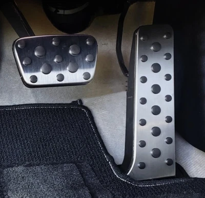 Cubierta de pedal de acelerador de freno de acero para Lexus RX350L RX450hL GS200t GS450h IS350 IS500 Foto 1 de 4