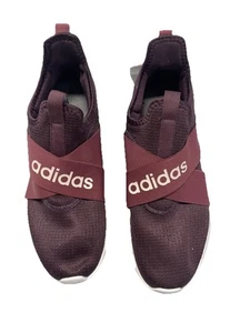 Adidas Puremotion Adapt Cloudfoam Maroon/White Running Shoes/Sneakers Women 10 - Picture 1 of 7