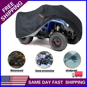 ATV Cover Waterproof Heavy Duty 4 Wheeler Quad Cover Outdoor UV Protection - XL - Picture 1 of 13