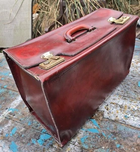 Vintage Fliegertasche Leder - Bild 1 von 8