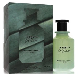 Michael Malul Zest + Vetiver by Michael Malul Eau De Parfum Spray 3.4 oz For Men - Picture 1 of 3