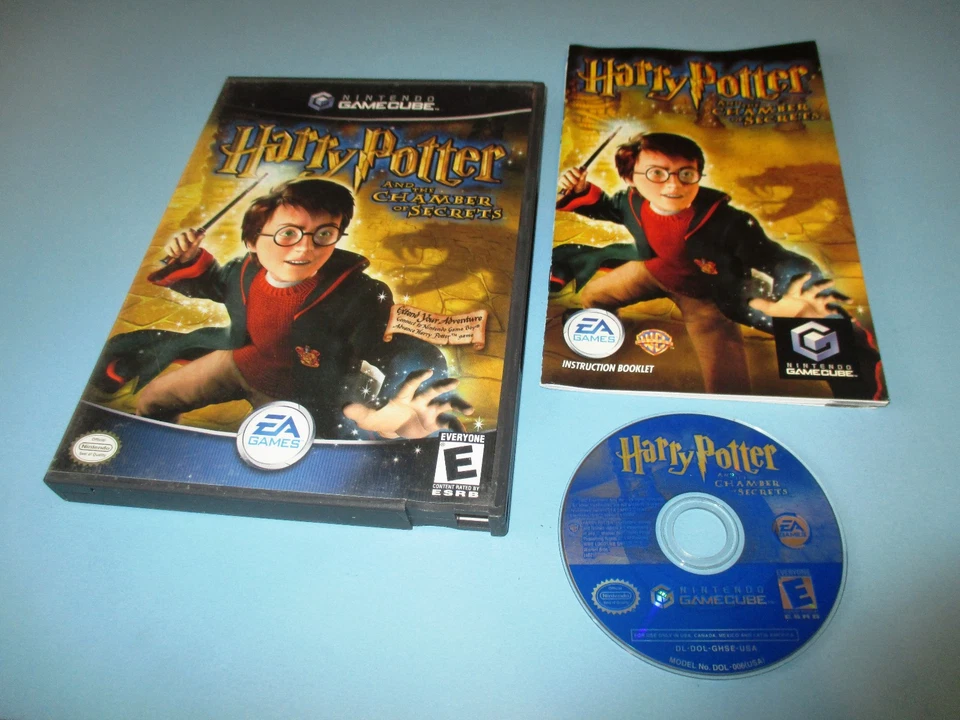 Гарри Поттер и Тайная комната Nintendo Gamecube игра с чехлом и руководством - Изображение 1 из 1