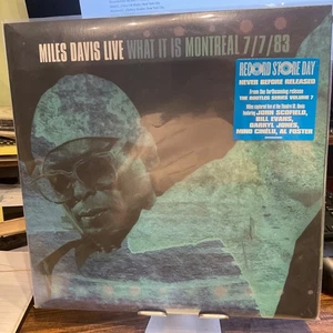 MILES DAVIS 2LP WHAT IT IS MONTREAL 7/7/93 2022 RSD NM/NM Columbia - Picture 1 of 3