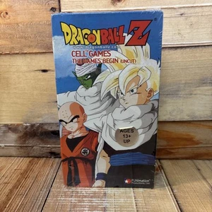 Dragon Ball Z Cell Games The Games Begin VHS Tape New / Sealed  Anime - Picture 1 of 6