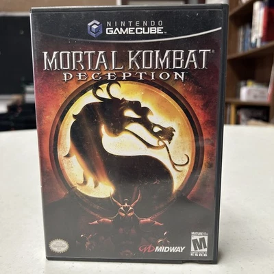 Mortal Kombat Deception (GameCube, 2005) Midway Nintendo Fighting Video Game - Image 1 of 4