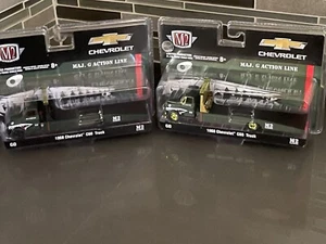 M2 39100 HS01 1968 CHEVROLET C 60 FLATBED TRUCK MAJ.G ACTION LINE 1/64 Chase - Picture 1 of 9