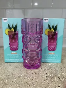 Set Of Two 14oz Tiki Cocktail Glasses - Picture 1 of 3