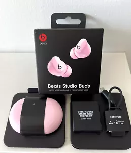 Beats Studio Buds True Wireless Noise Cancelling Earbuds (Sunset Pink) – New - Picture 1 of 2