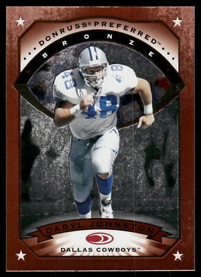 1997 Donruss Preferred #92 Daryl Johnston Dallas Cowboys - Image 1 of 2