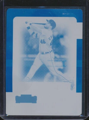 2021 Panini Contenders JEIMER CANDELARIO Printing Plate 1/1 Tigers CUBS - Image 1 of 3