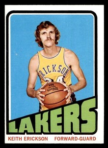 1972 Topps Basketball #140 Keith Erickson EX/MT *d6