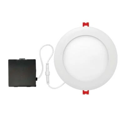 NUEVO GLOBO ELÉCTRICO Ultra Slim Designer Serie 6 pulgadas LED integrado blanco empotrado Foto 1 de 2