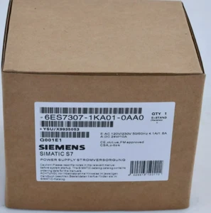 6ES7307-1KA01-0AA0 NEW SIEMENS S7-300 Power Supply Module 6ES7307-1KA01-0AA0 - Picture 1 of 1