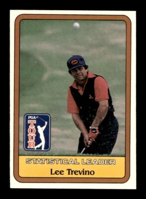 1981 Donruss Golf Stat Leader Lee Trevino NEAR MINT *k5 - Image 1 of 2