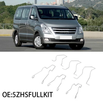 6 Piezas Para H1 H3 H4 H7 Metal Faro Coche Bombilla Resorte Clips Retenedor Clip Hebilla Foto 1 de 4