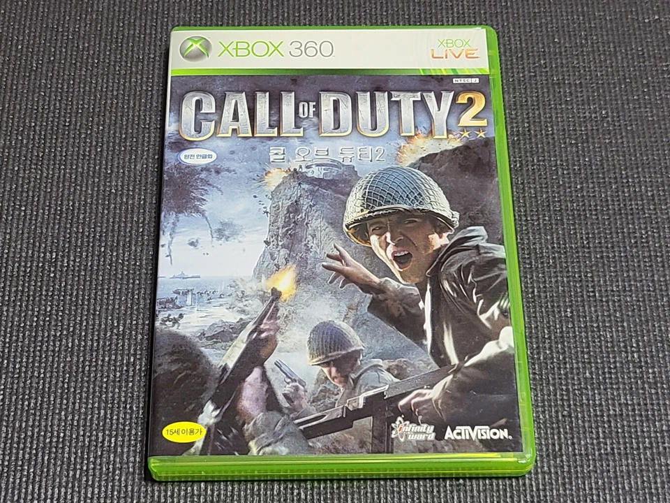 Microsoft XBOX360 Call of Duty 2 Retro Game Korean Version for MS Console - Image 1 of 4