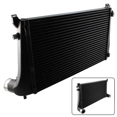  For VW MK7 GTI Golf R VAG 1.8T 2.0T 8V A3 S3 EA888 73MM Competition Intercooler - Image 1 of 4