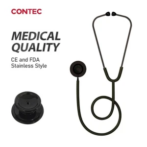 SC23 Medical Stethoscope Dual Head Heart Lung Sound detector Estetoscopio New - Picture 1 of 11