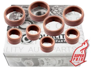 8x Toric Air Conditioning Tube Pipe Seals for Renault Megane II SCENIC  - Picture 1 of 3