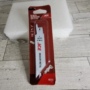 Ace 2099281 4" x 18 TPI Recip Saw Blade Bi-Metal 3pcs. - Picture 1 of 5