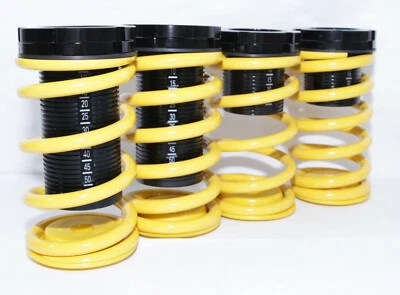 Juego de muelles helicoidales reductores Coilover AMARILLO FOR90-99 Mitsubishi Eclipse 90-98Talon Foto 1 de 4