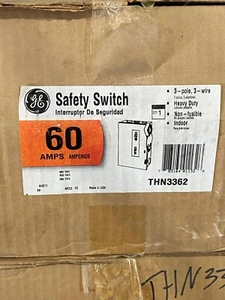 GENERAL ELECTRIC THN3362 SICHERHEITSSCHALTER 60A - Bild 1 von 1