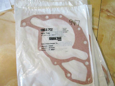 Junta de bomba de agua con sello de motor 86172 GM Isuzu V6 Eng. 1989-94 VENDO 1 LOTE DE 18 Foto 1 de 3