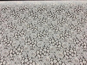 Hardy'sTextile75%Nylon25%Cotton LaceFabric DIY Bridalwear Dress SkirtsTop(7209) - Picture 1 of 3