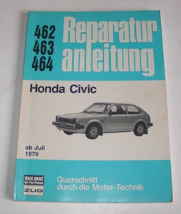 Manual De Reparación Honda Civic - Años Desde Julio De 1979 - Imagen 1 de 3