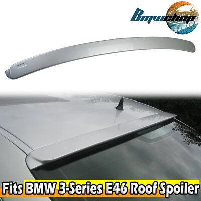 1999-2005 Fits BMW 3-Series E46 4D Sedan A Type Rear Roof Spoiler Painted #354 - image 1 of 4