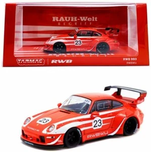 PORSCHE 911 993 RWB ROUGH WORLD WU #23 RED TARMAC WORKS T43-014-WU 1/43 - Picture 1 of 4