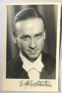 Ernst Konstantin   - Theater / Film  - original Autogramm   - Größe 14 x 9 cm - Picture 1 of 1