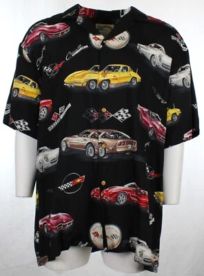 !! ¡NUEVO!!   - Camisa hawaiana Corvette Cars - Paradise Found - 3X Foto 1 de 3