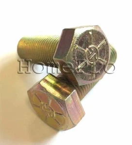 HECHO EN EE. UU. 1/2-20 x 1-1/4 GR 8 ROSCA FINA PERNOS TAPA TORNILLOS AMARILLO ZINC 2 FRSH - Imagen 1 de 1