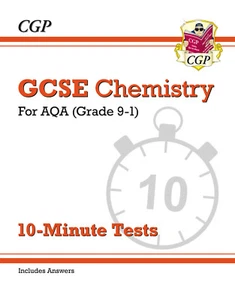 New Grade 9-1 GCSE Chemistry: AQA 10-Minute Test by CGP Books New Paperback Book - Picture 1 of 3